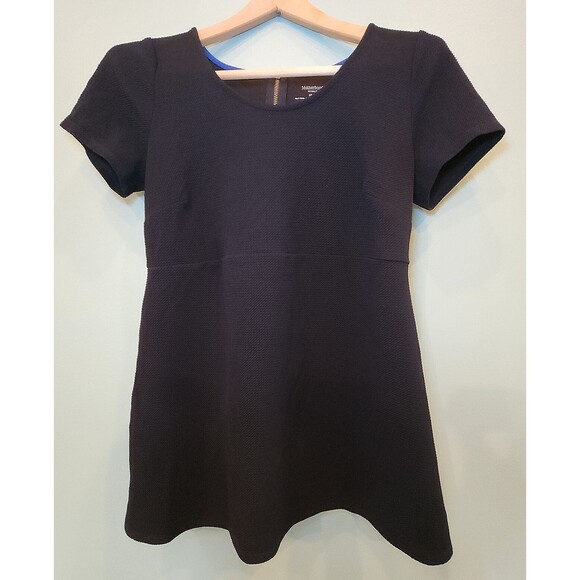 Motherhood Maternity Tops - Motherhood Maternity Black Peplum Maternity Top M medium Blouse Office Shirt